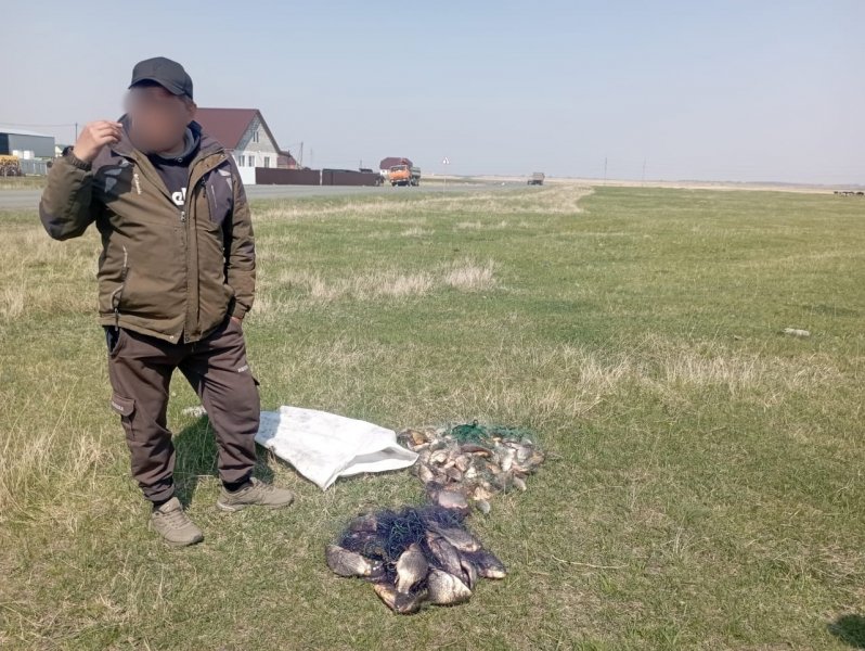 Сотрудниками ОМВД России по Кунашакскому району задержан местный житель, подозреваемый в незаконной ловле рыбы